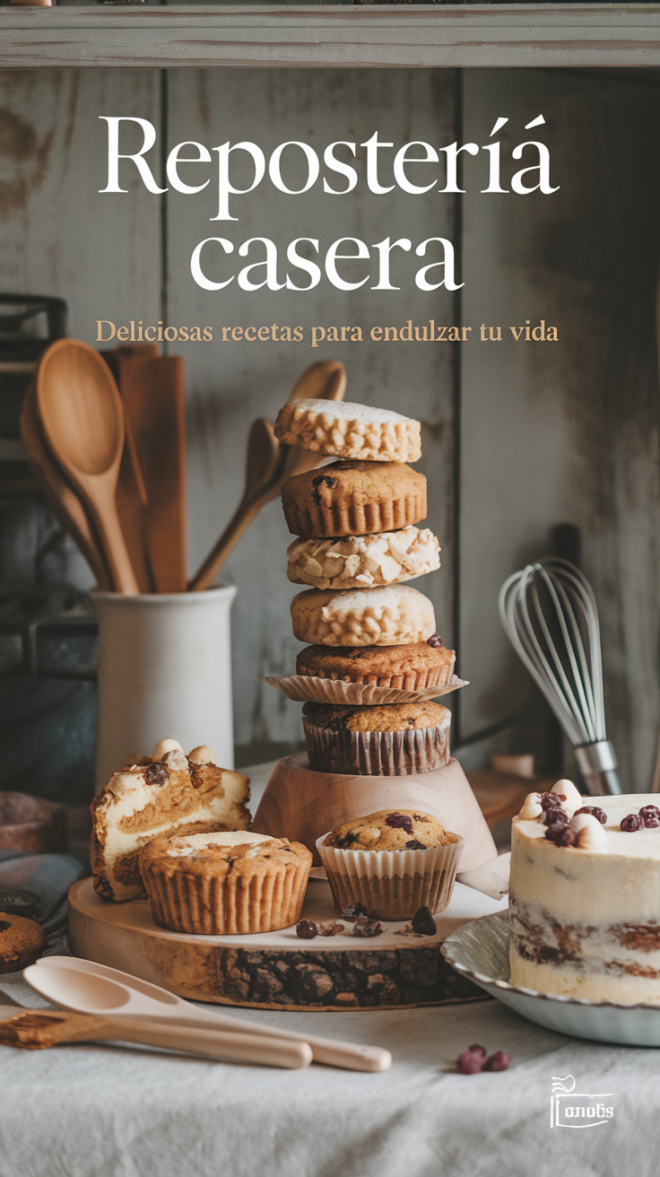 REPOSTERÍA CASERA: DELICIOSAS RECETAS PARA ENDULZAR TU VIDA